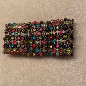 Bracelet Vintage Style Multi Color Stones